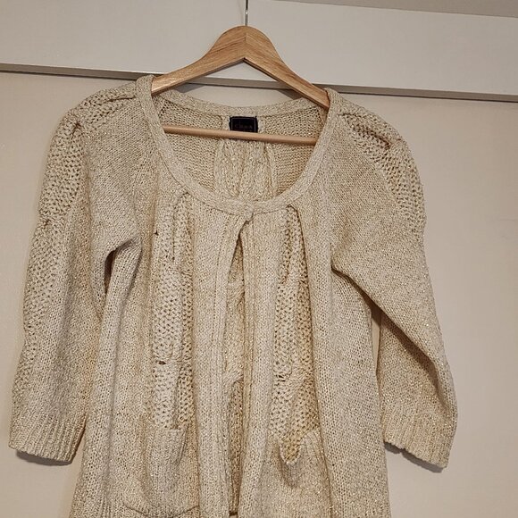 Sparkly One Button Cardigan NWOT - Picture 1 of 3